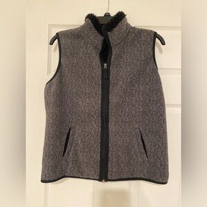 croft & barrow fleece vest